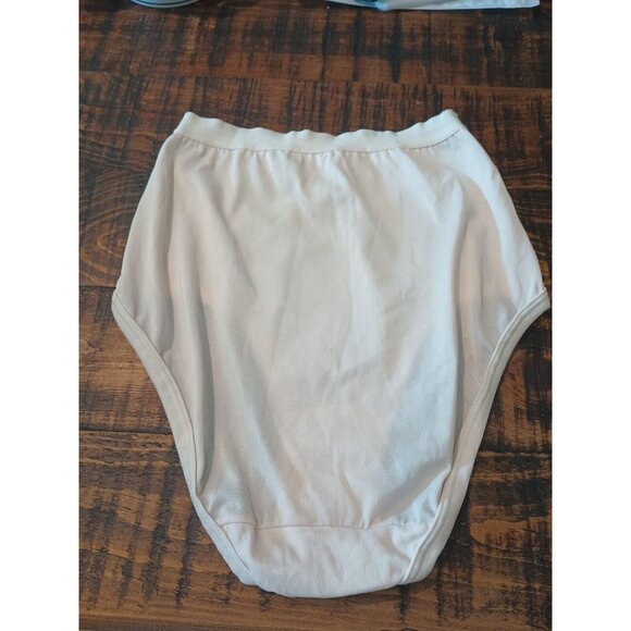423 WARNER'S 5 White NOT SO INNOCENT Hi CUT Brief Sissy Panty #55129 VINTAGE - Picture 2 of 4